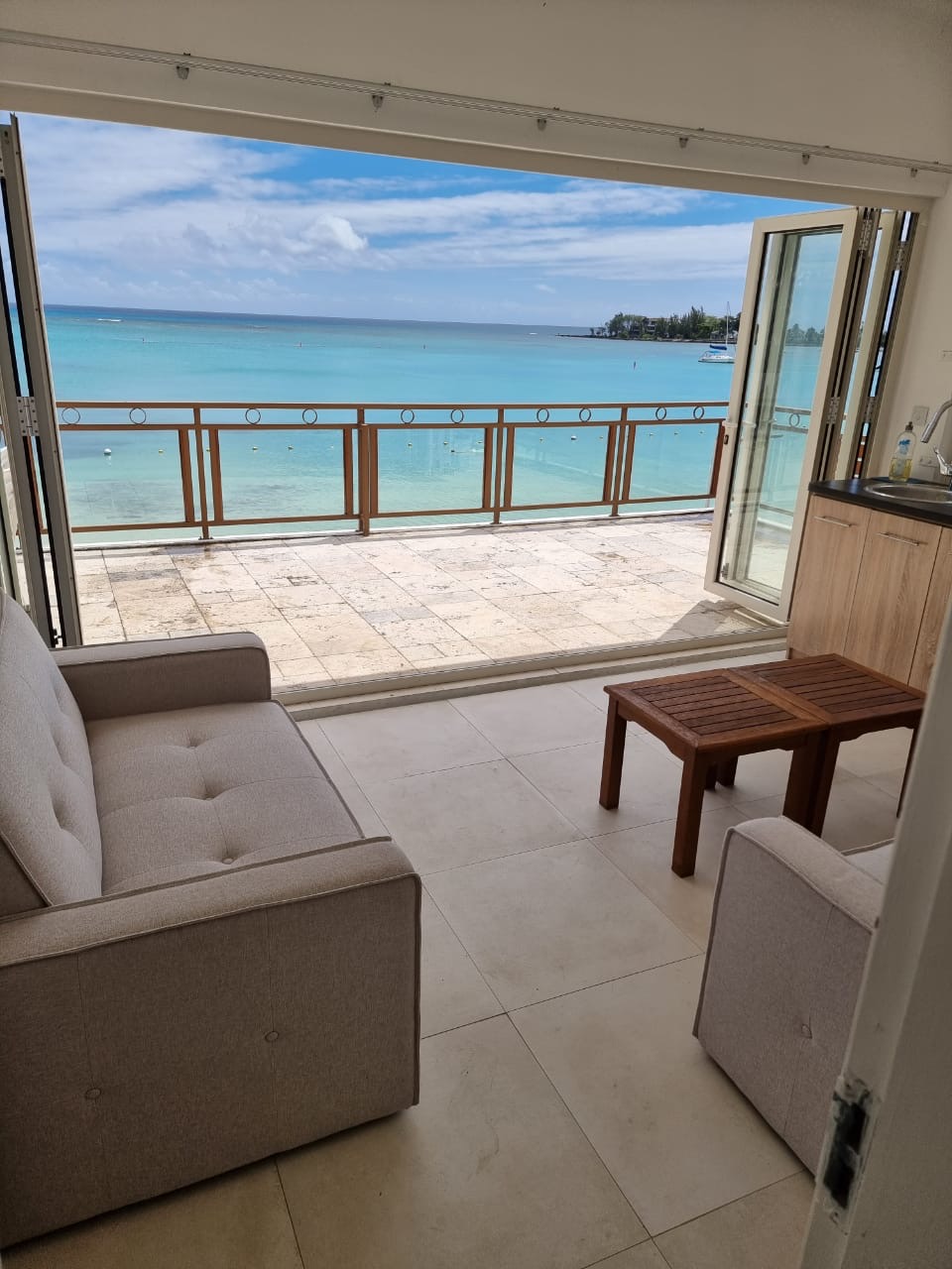 Villa Pereybere plage  1er appartement Île Maurice