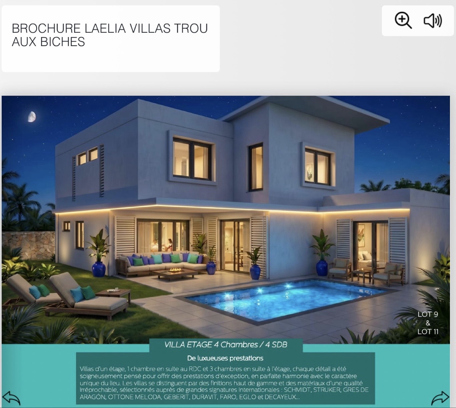 Résidence Laelia  villa Île Maurice